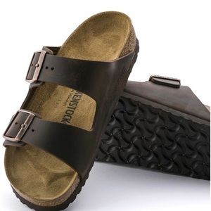 Birkenstock Arizona Habana Oiled Leather Sandal. Perfect condition
